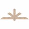 Ekena Millwork Redmond Smooth Timber Gable Bracket, Douglas Fir, 72"W x 27"H x 3 1/2"D x 5 1/2"F, 9/12 Pitch GBW072X27X0406RED00SDF - alternate 1